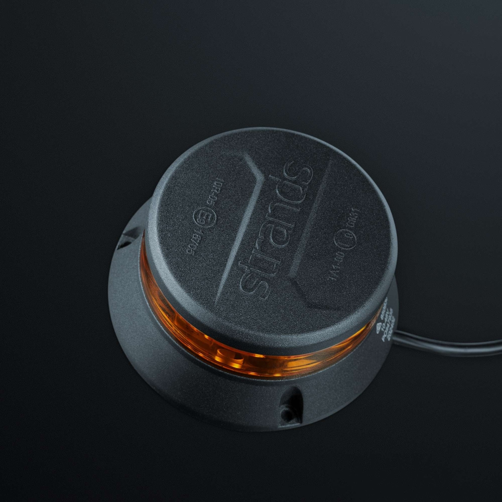 Strands Roterande Varningsljus LED Planmontage