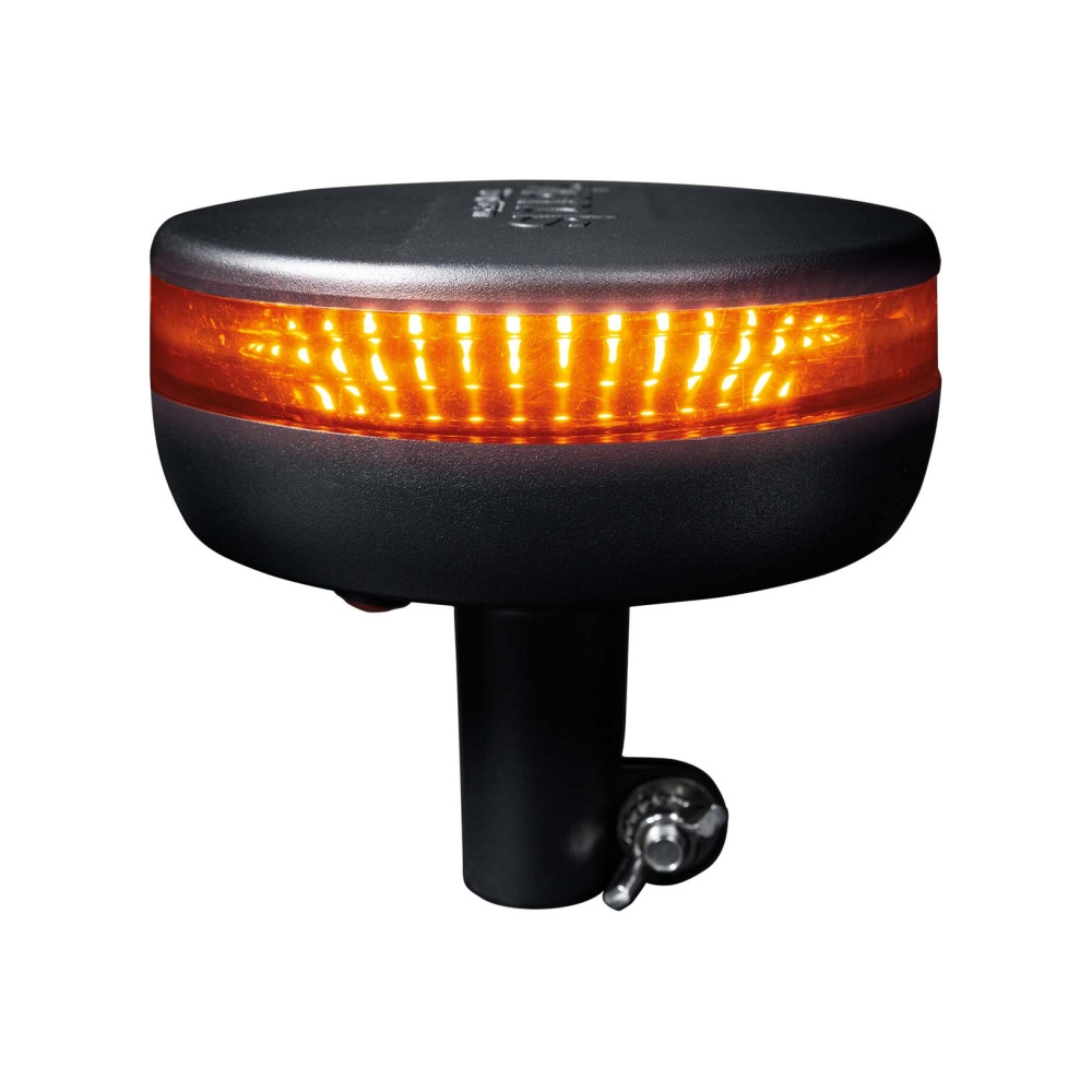 Strands Cruise Light Roterande Varningsljus LED Stångmontage/Orange Lins