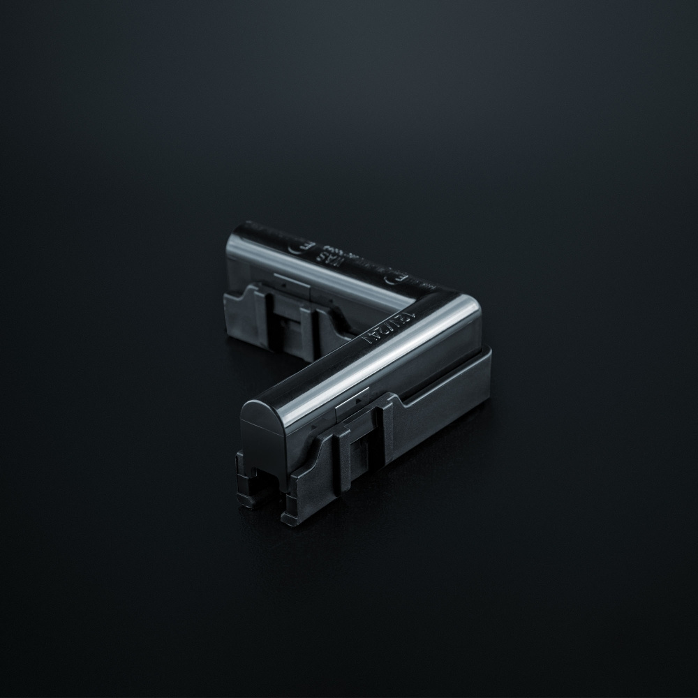 Strands Freedom Dark Line Vitt Hörnpositionsljus