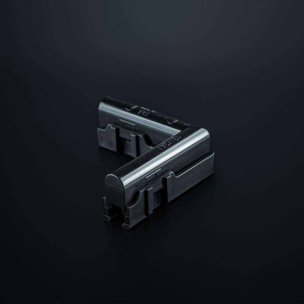 Strands Freedom Dark Line Rött Hörnpositionsljus