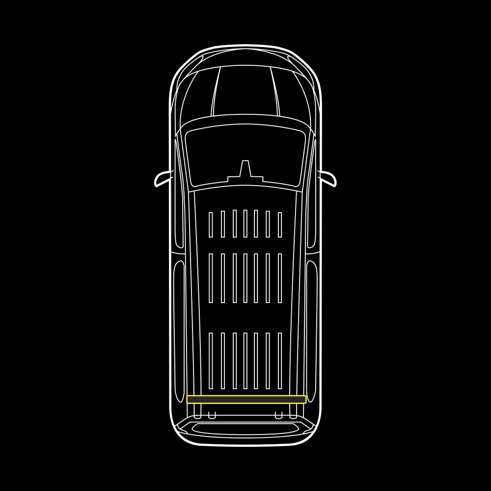 Strands Bakmonterad Big Energy XL, Mercedes Vito 2014-