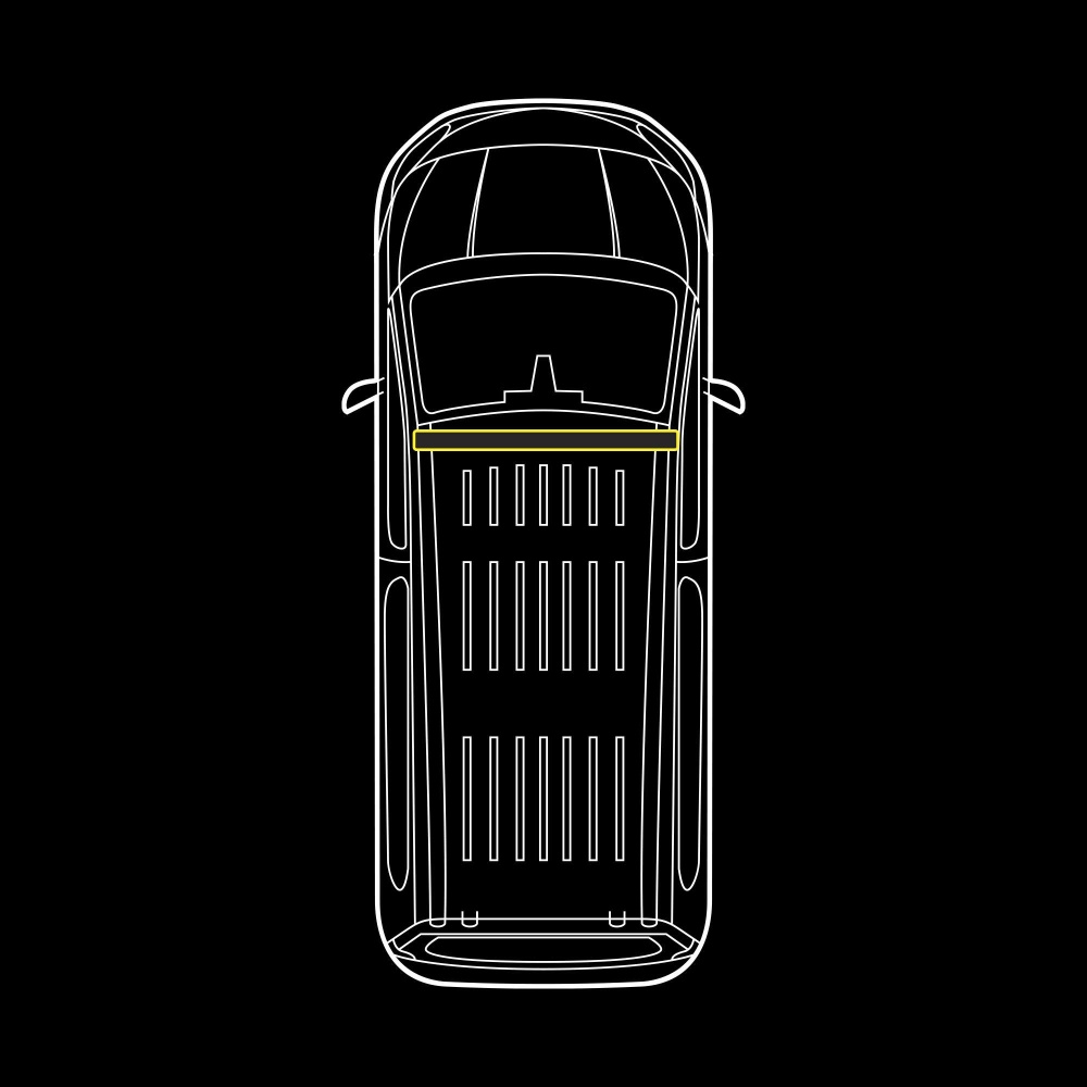 Strands Frontmonterad Monitum, Peugeot Partner 2019-