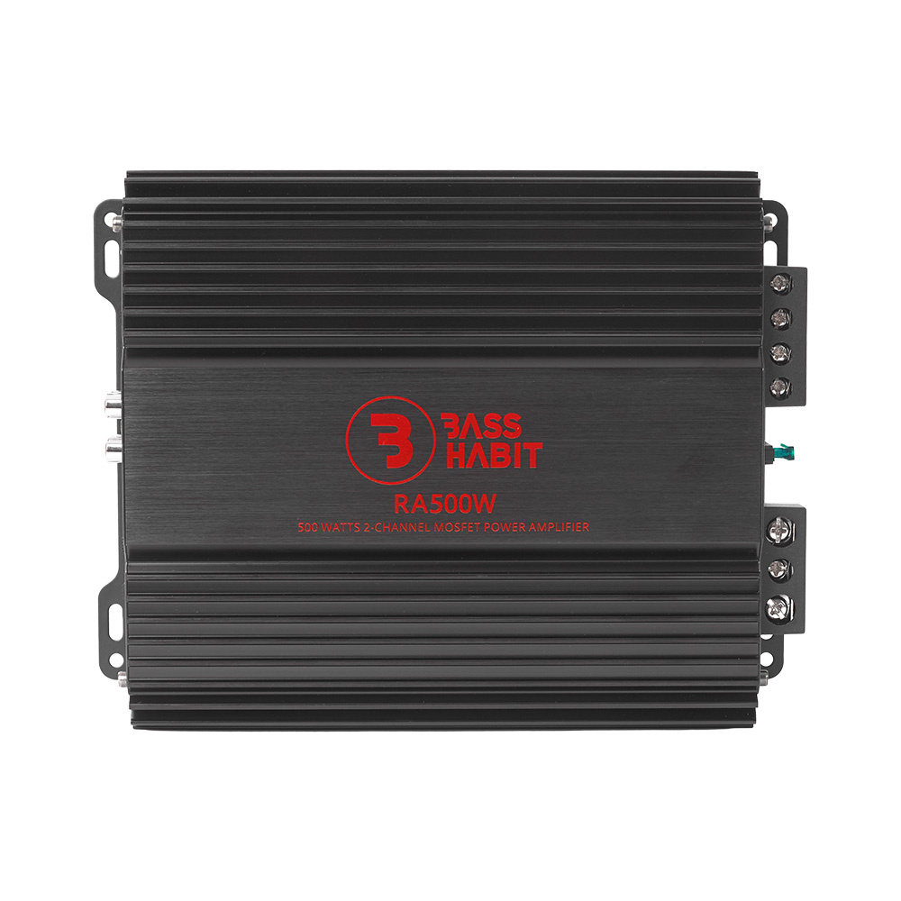 Bass Habit Rebel RA500W, tvåkanaligt slutsteg