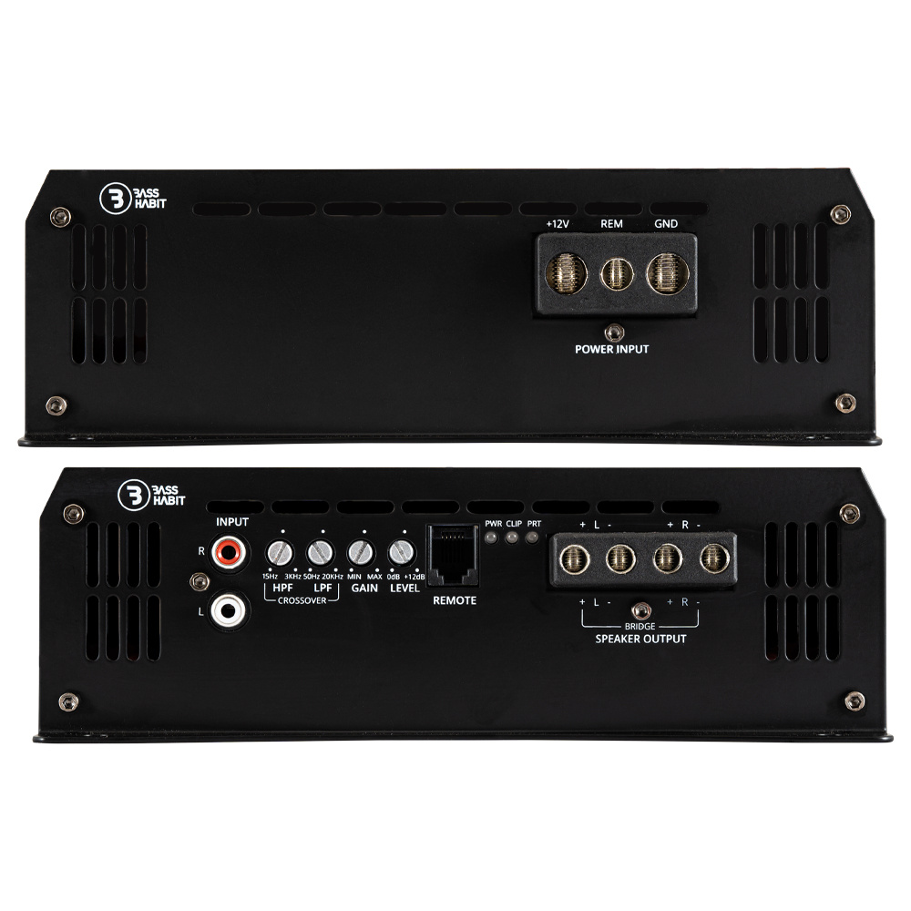 Bass Habit SPL ELITE 550.2DF, tvåkanalssteg