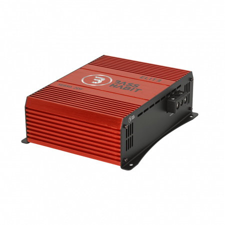 Bass Habit SPL ELITE 850.2DF, strömstarkt tvåkanaligt slutsteg