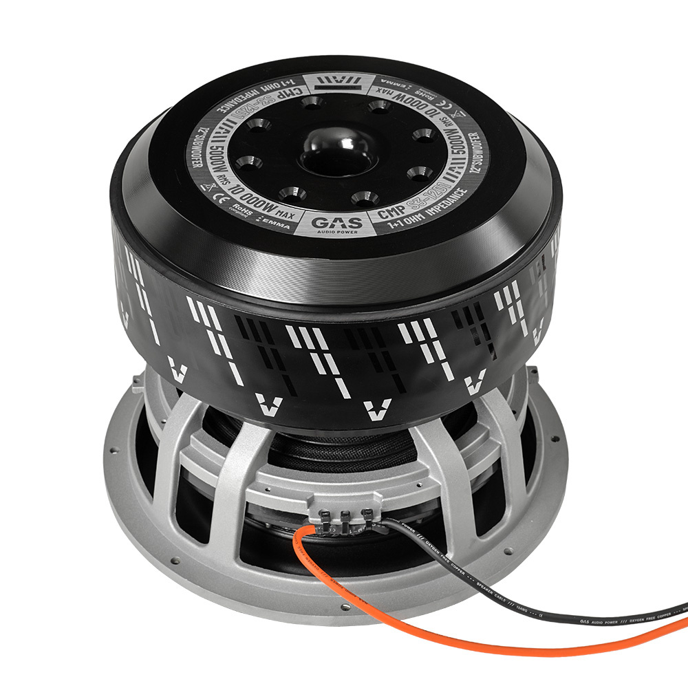 GAS CMP S3-12D1, extremt 12 tums baselement med ferrit-hybridmotor