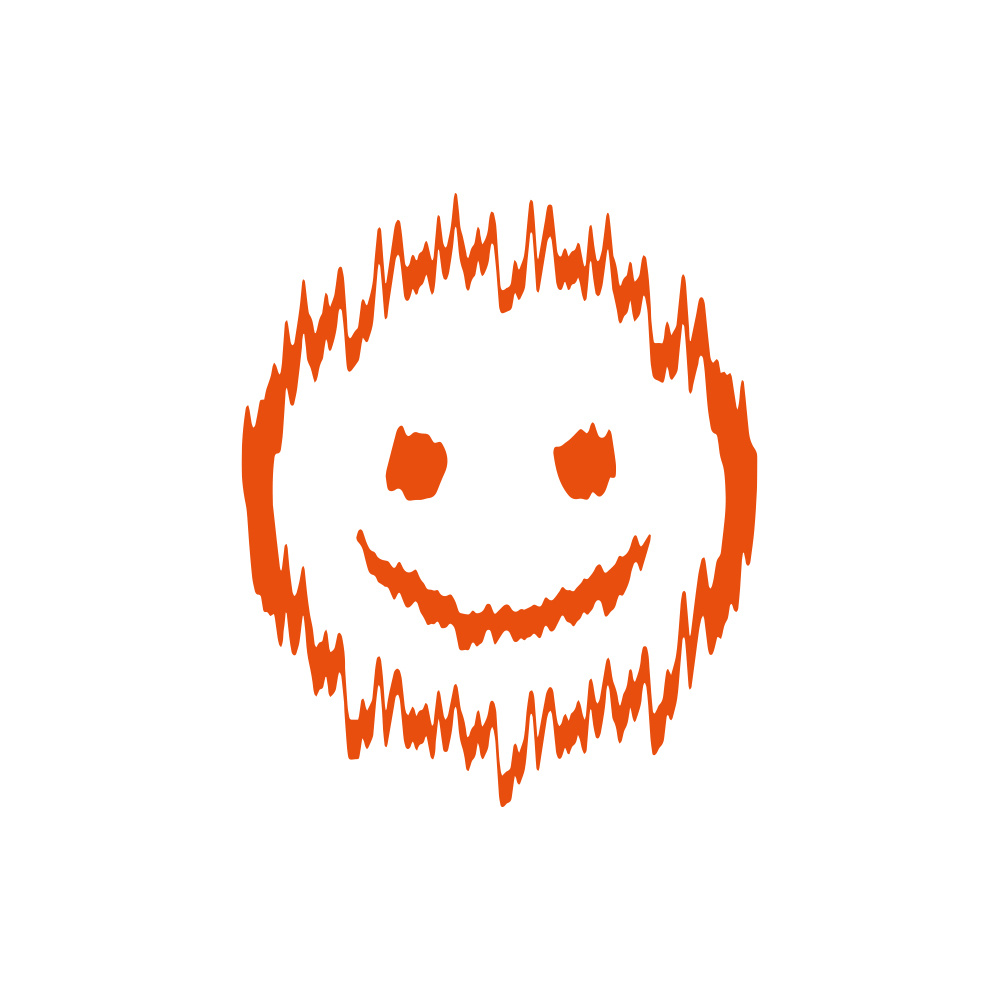 SHAKY 7x8.5cm, orange