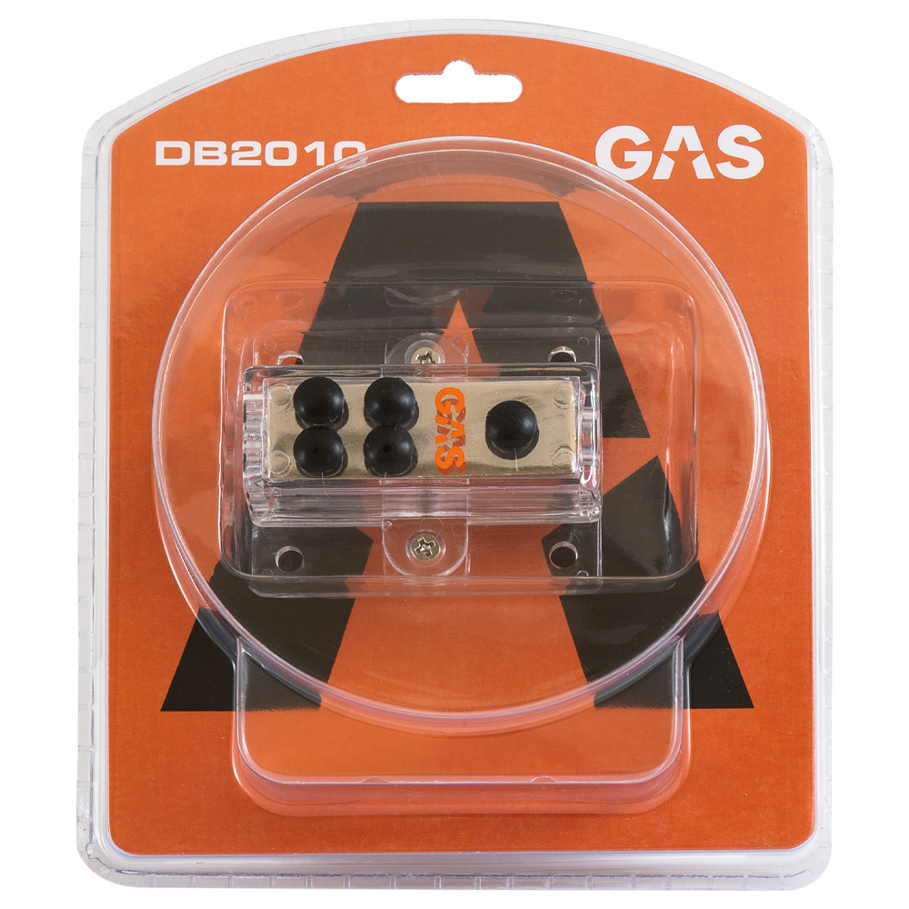 GAS Distributionsblock 1x20mm² till 4x10mm²