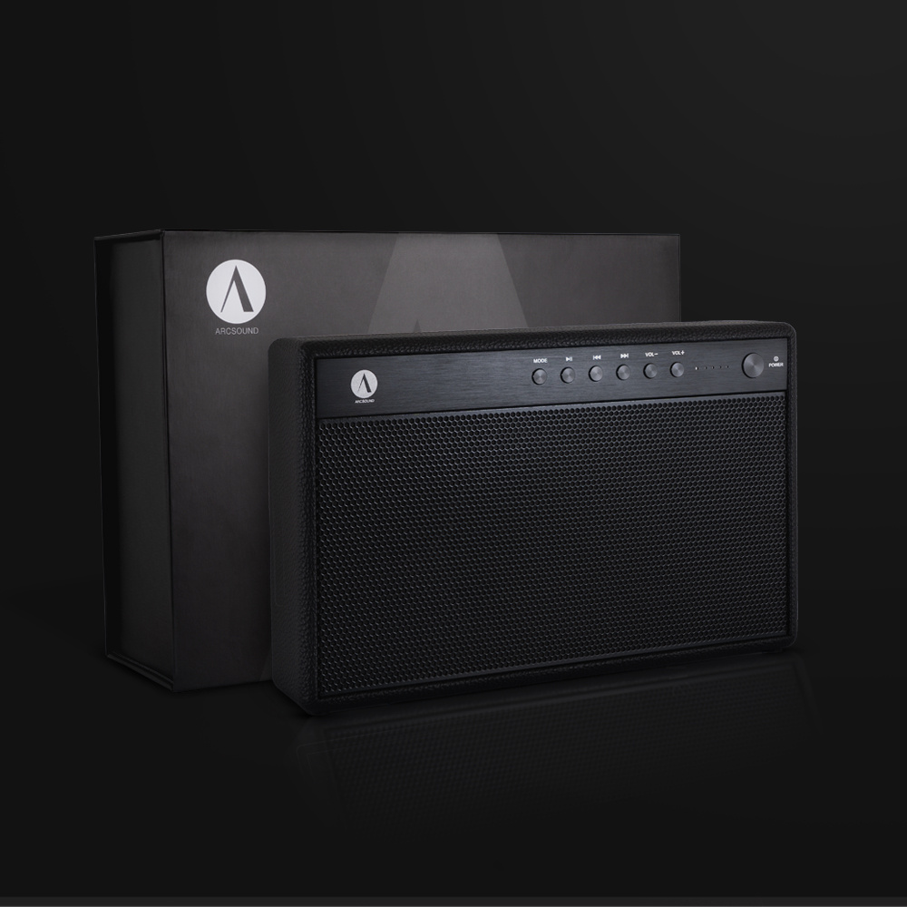 Arcsound Mist, bärbar Bluetooth-högtalare i svart