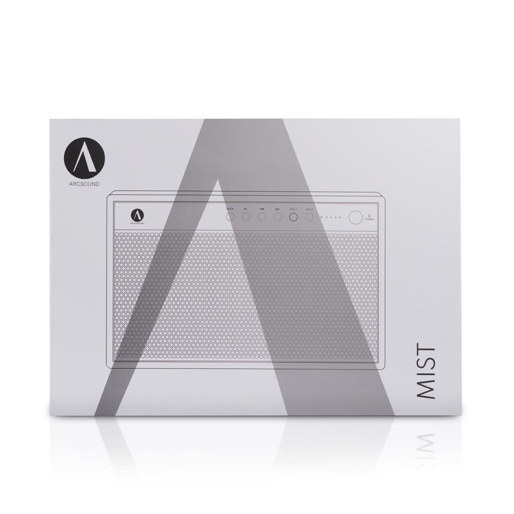 Arcsound Mist, bärbar Bluetooth-högtalare i vitt