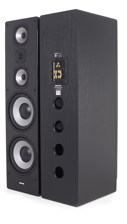 Dynavoice Challenger M-105 EX v4 golvhögtalare, Svart