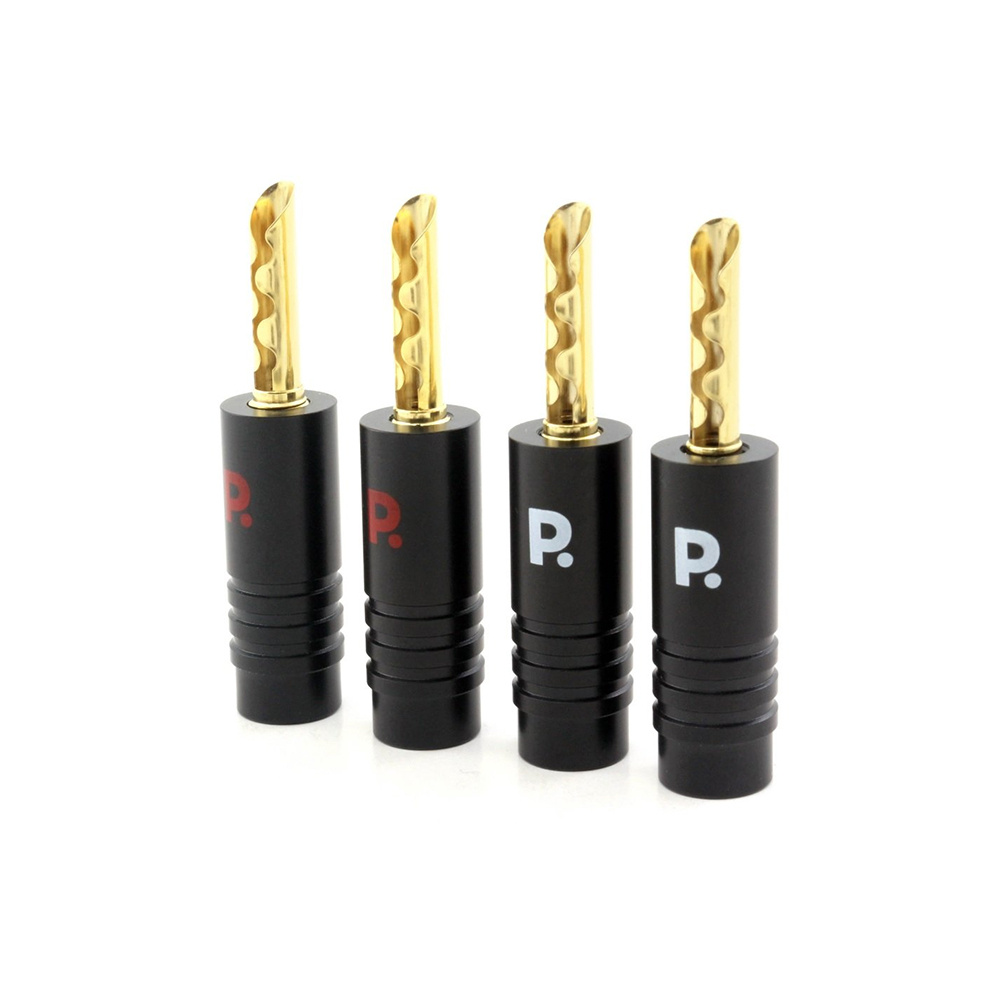 Proson Arctic banankontakt med metallhölje, 4-pack