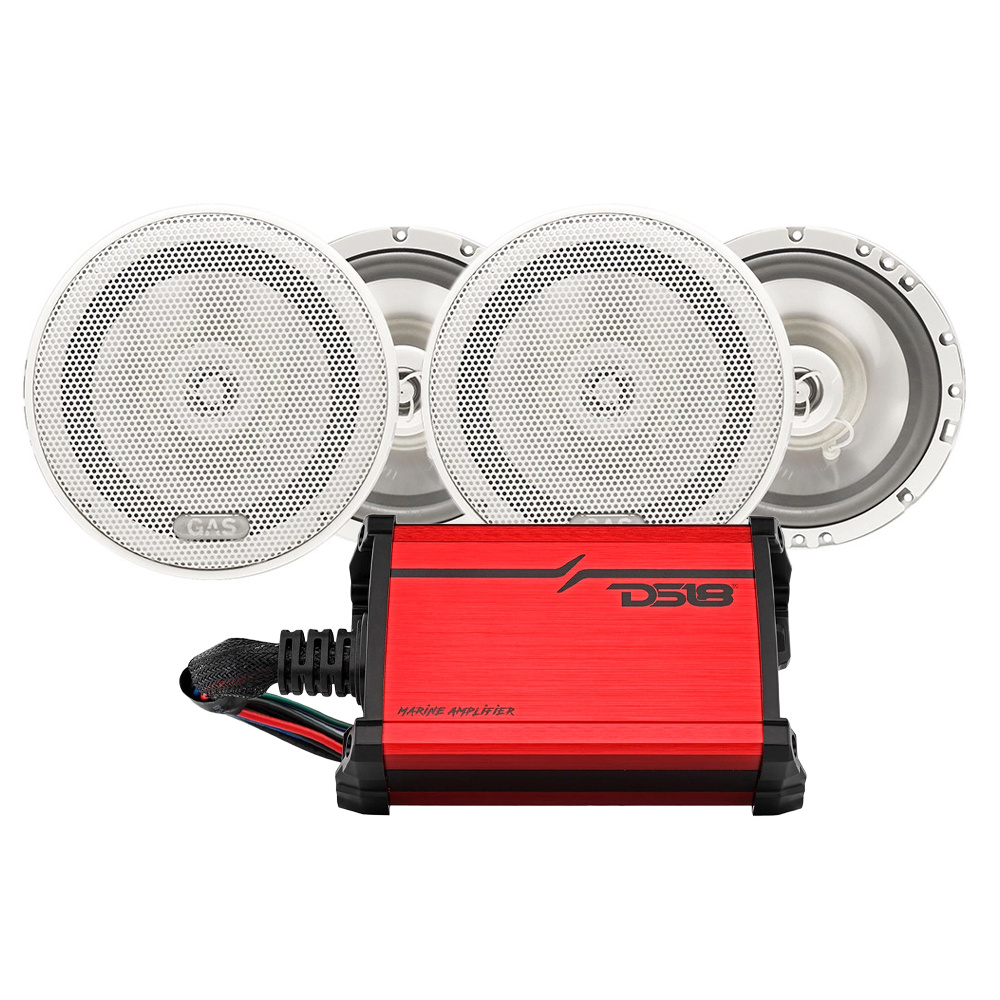 DS18 MP.4A och 2 par GAS MS62, marinpaket