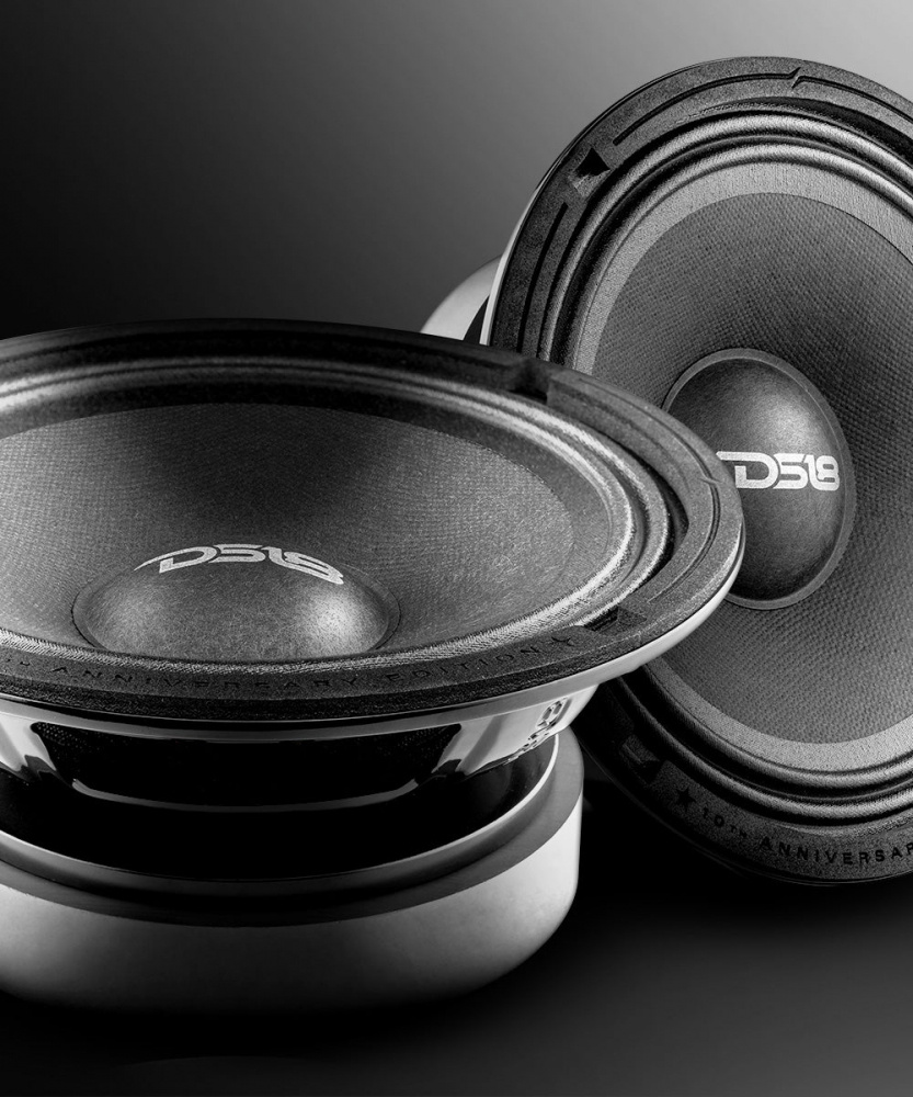 4-pack DS18 PRO-64XA, 6.5 tums midbas