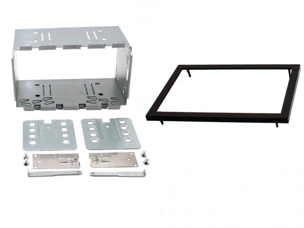 Installationskit 1/2-DIN till Saab 9-5 1997-2005 (med rattstyrning)
