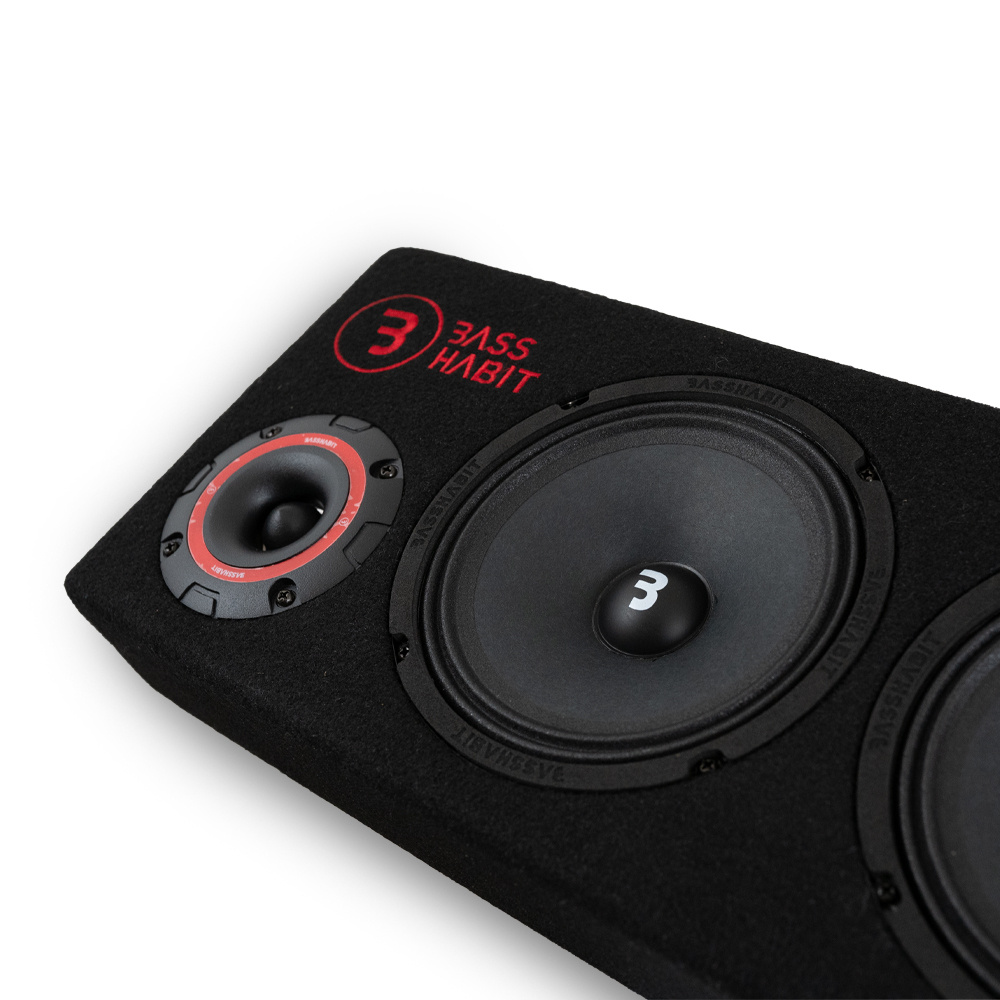 Bass Habit SPL64 raggarplanka & Play Power 70.2 G2, raggarpaket