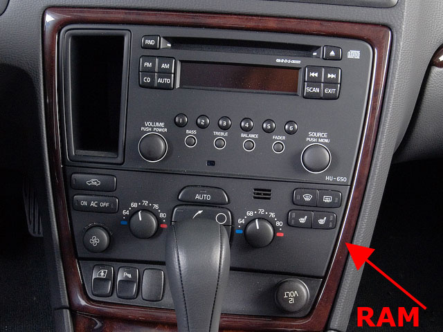 Installationspaket Volvo V70/S60 2005-2007