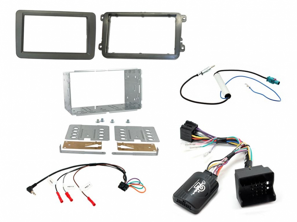Installationskit Volkswagen 2-DIN & JVC KW-M785DBW