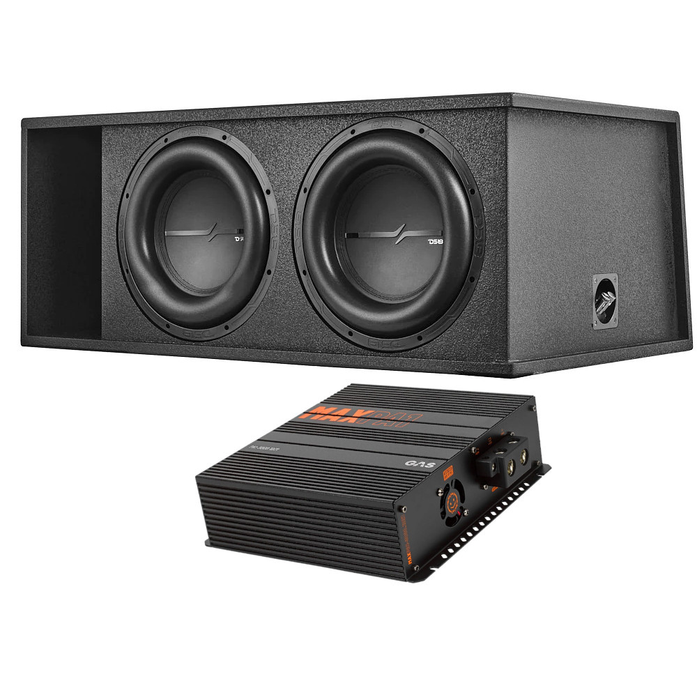 DS18 ZXI-212LD.RG med GAS MAX PA1-3000.1DZ1, tungt baspaket